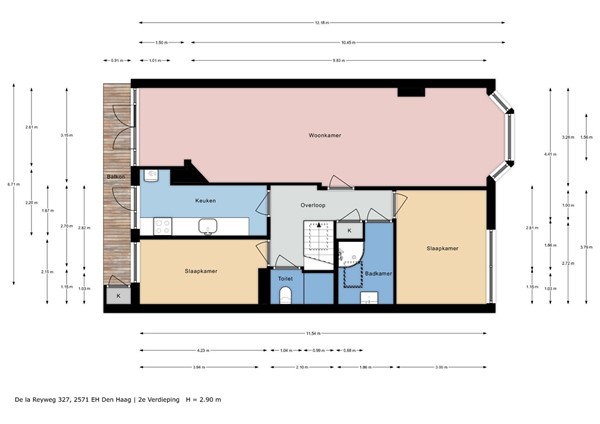 Medium property photo - De la Reyweg 327, 2571 EH Den Haag